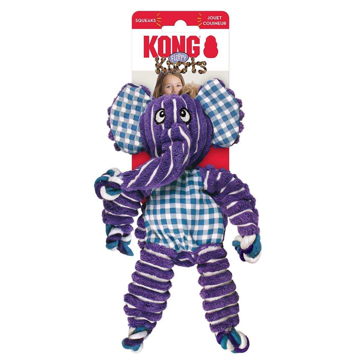 KONG Floppy Knots Bunny Dog Toy - Healthber