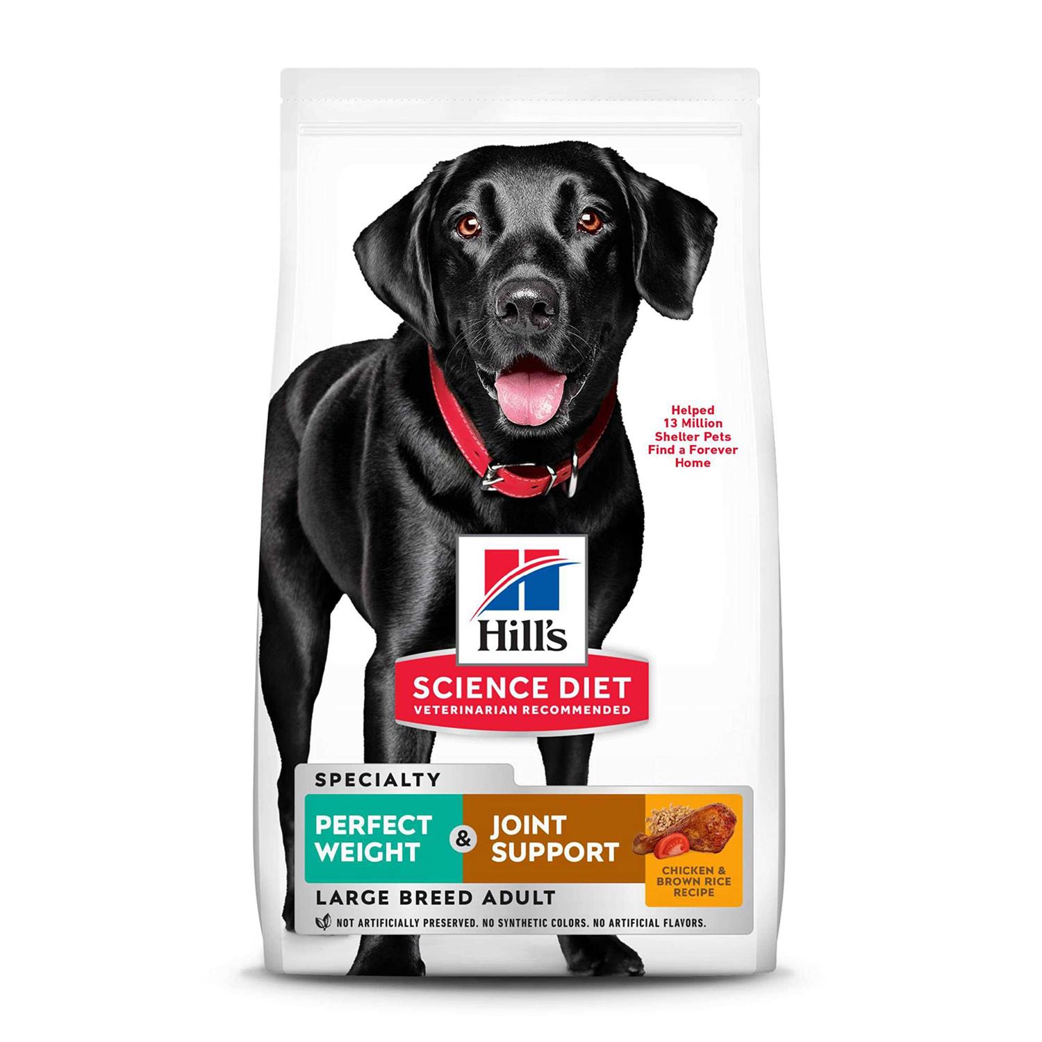 Hill’s Science Diet Adult Perfect Weight & Joint Support Large Breed Chicken Dry Dog Food - Healthber