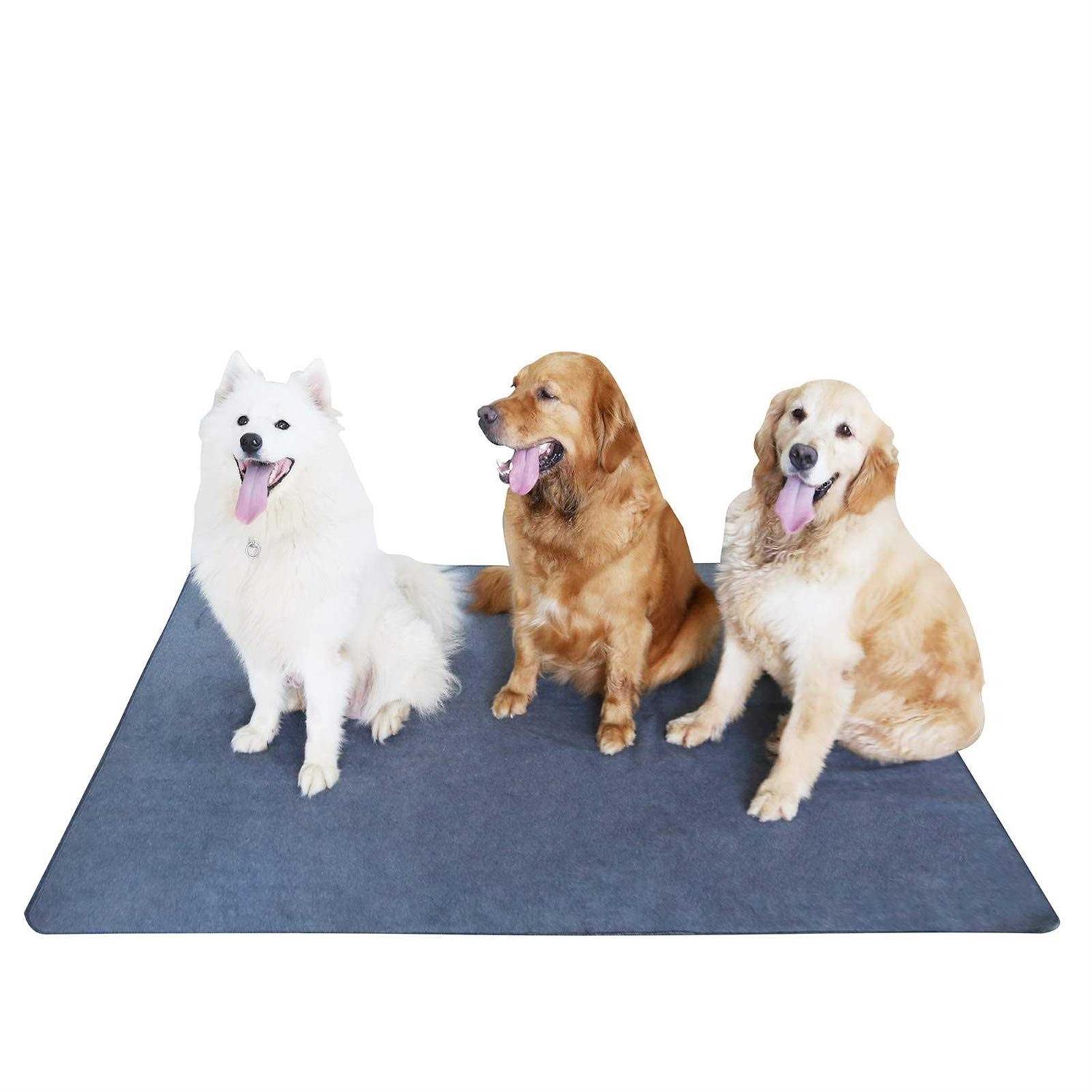 Peepeego Non-Slip Dog Pads 65 x 48 Washable Puppy Pads with Fast Absorbent - Healthber