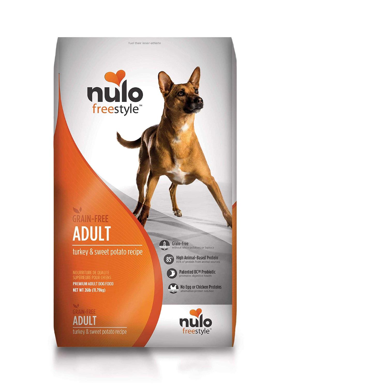 Nulo Freestyle Grain-Free Turkey & Sweet Potato Recipe Dry Dog Food - Healthber
