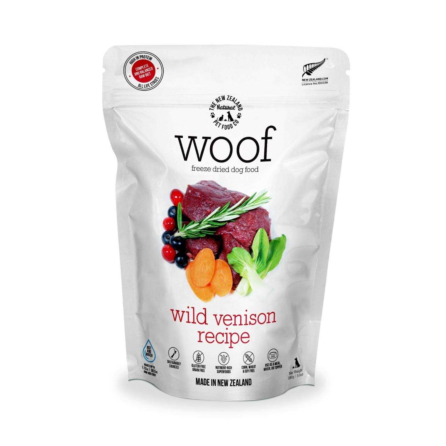 The New Zealand Natural Pet Food Co. New Zealand Natural Wild Venison Freeze-Dried Food - Healthber