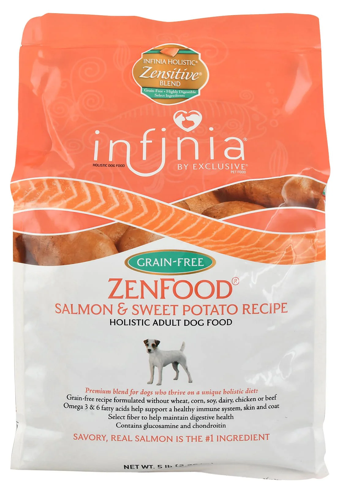 Infinia Grain-Free Zen Salmon Dog Food - Healthber