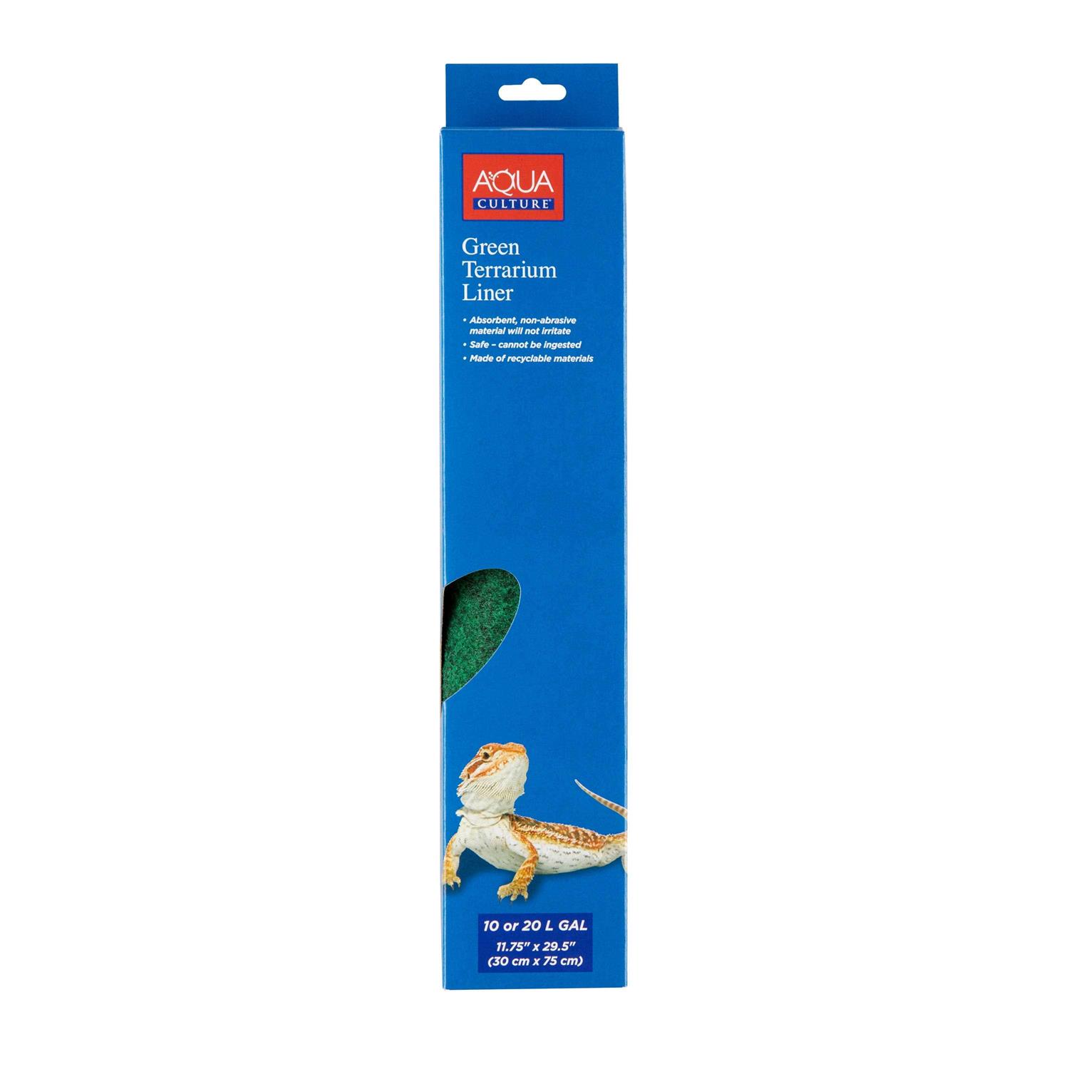 Aqua Culture Wmt Green Terrarium Liner - Healthber