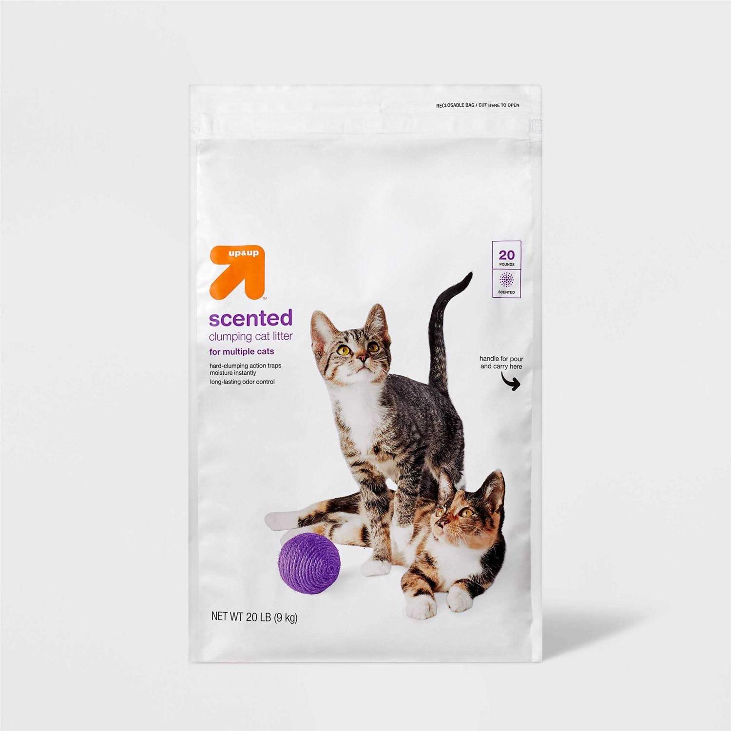 up & up Scented Clumping Cat Litter Bag - Healthber