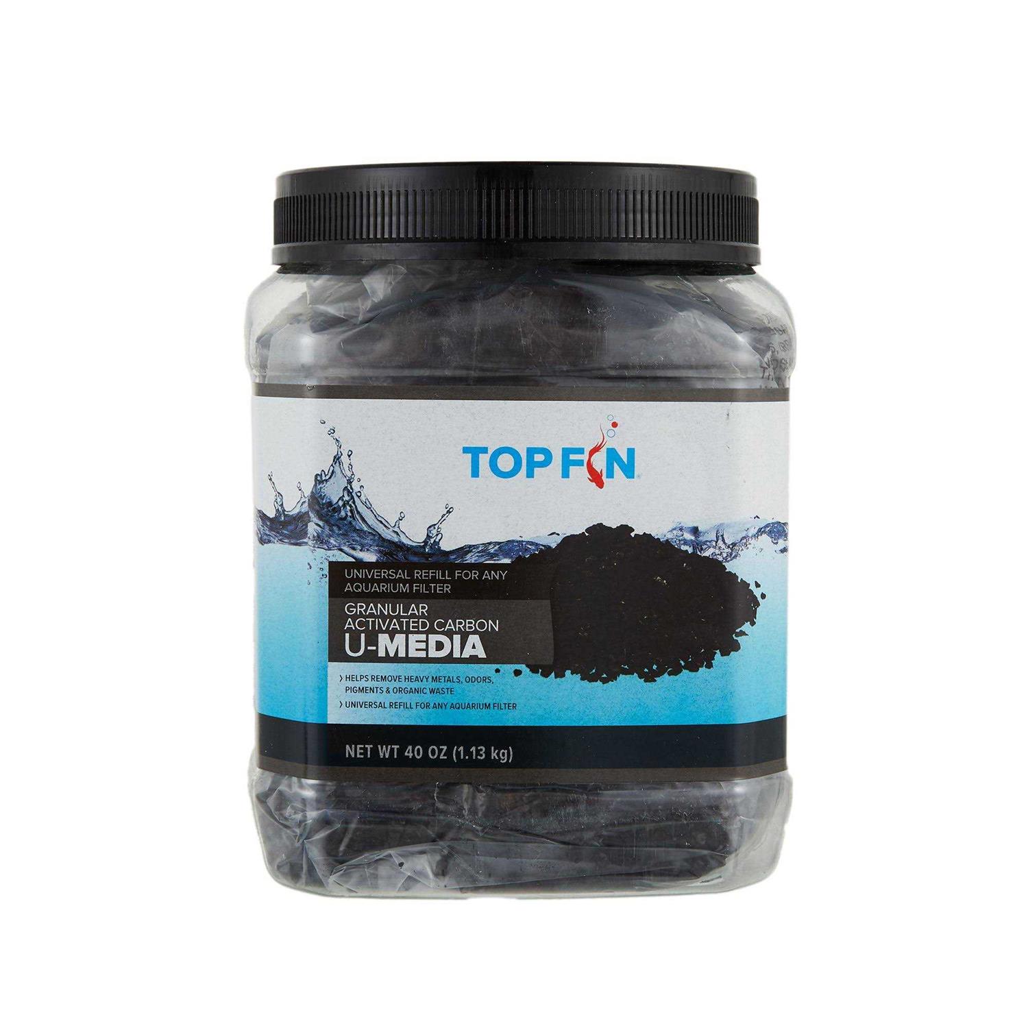 Top Fin Universal Granular Activated Carbon U-Media - Healthber