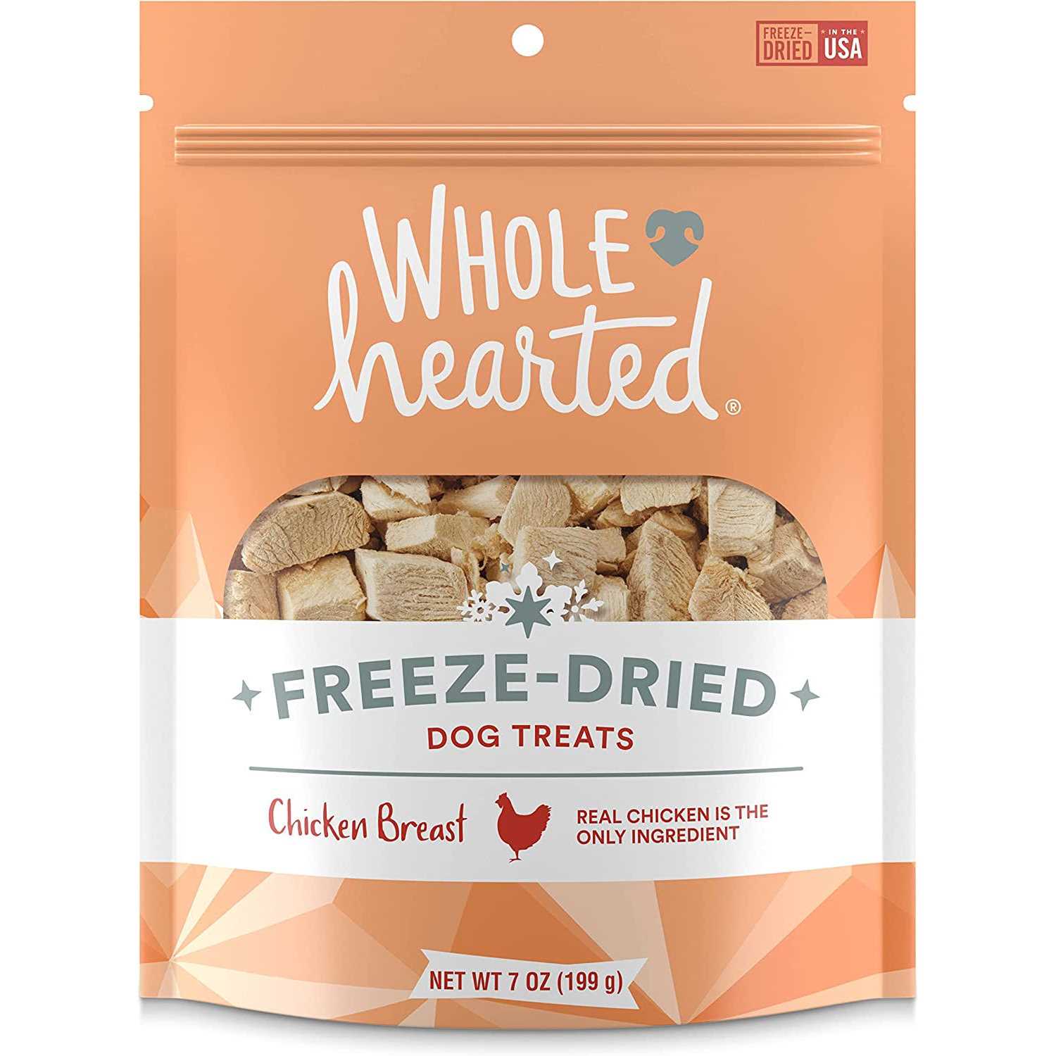 WholeHearted Chicken Breast Freeze Dried Dog Treats - Healthber