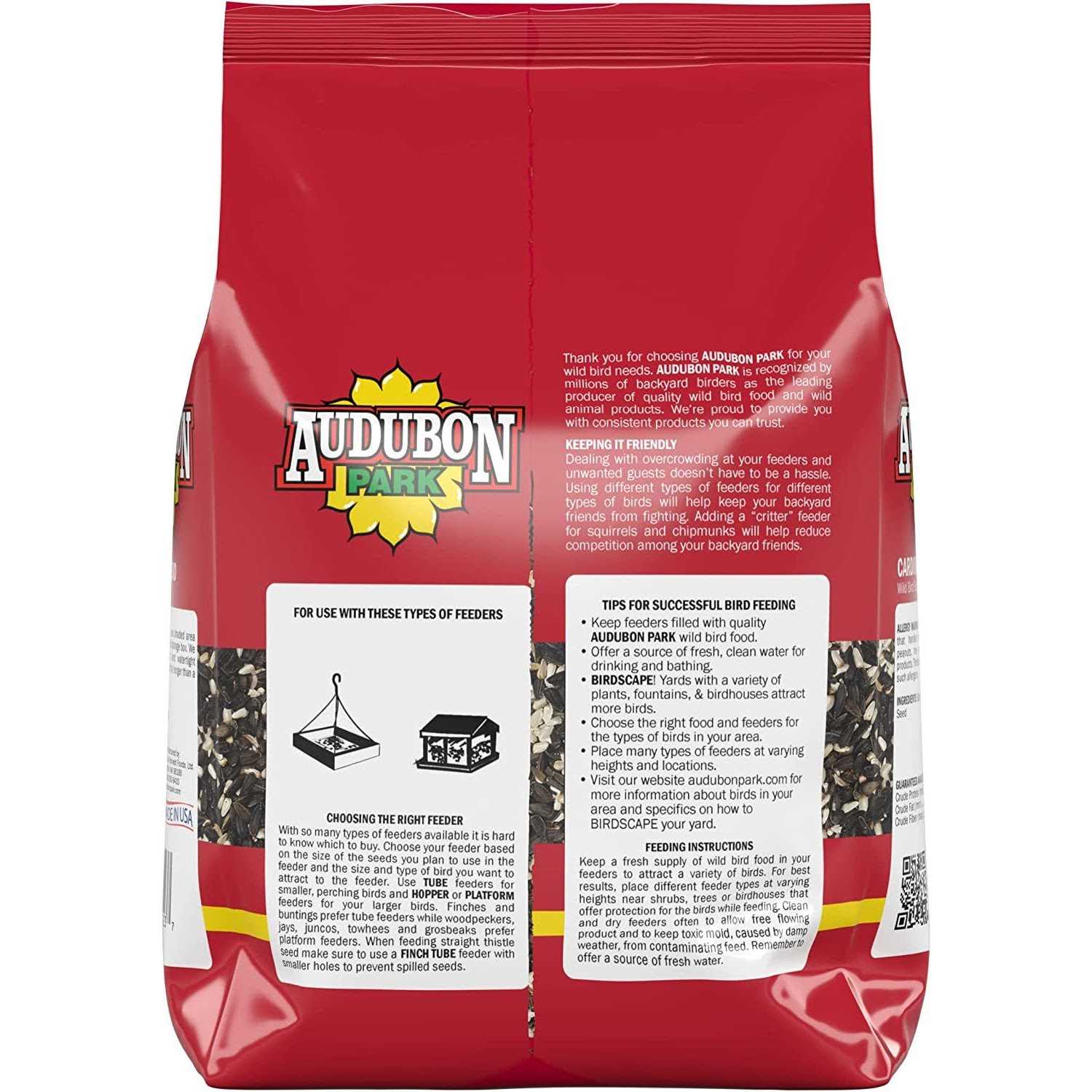 Audubon Park Cardinal Blend Wild Bird Food - Healthber