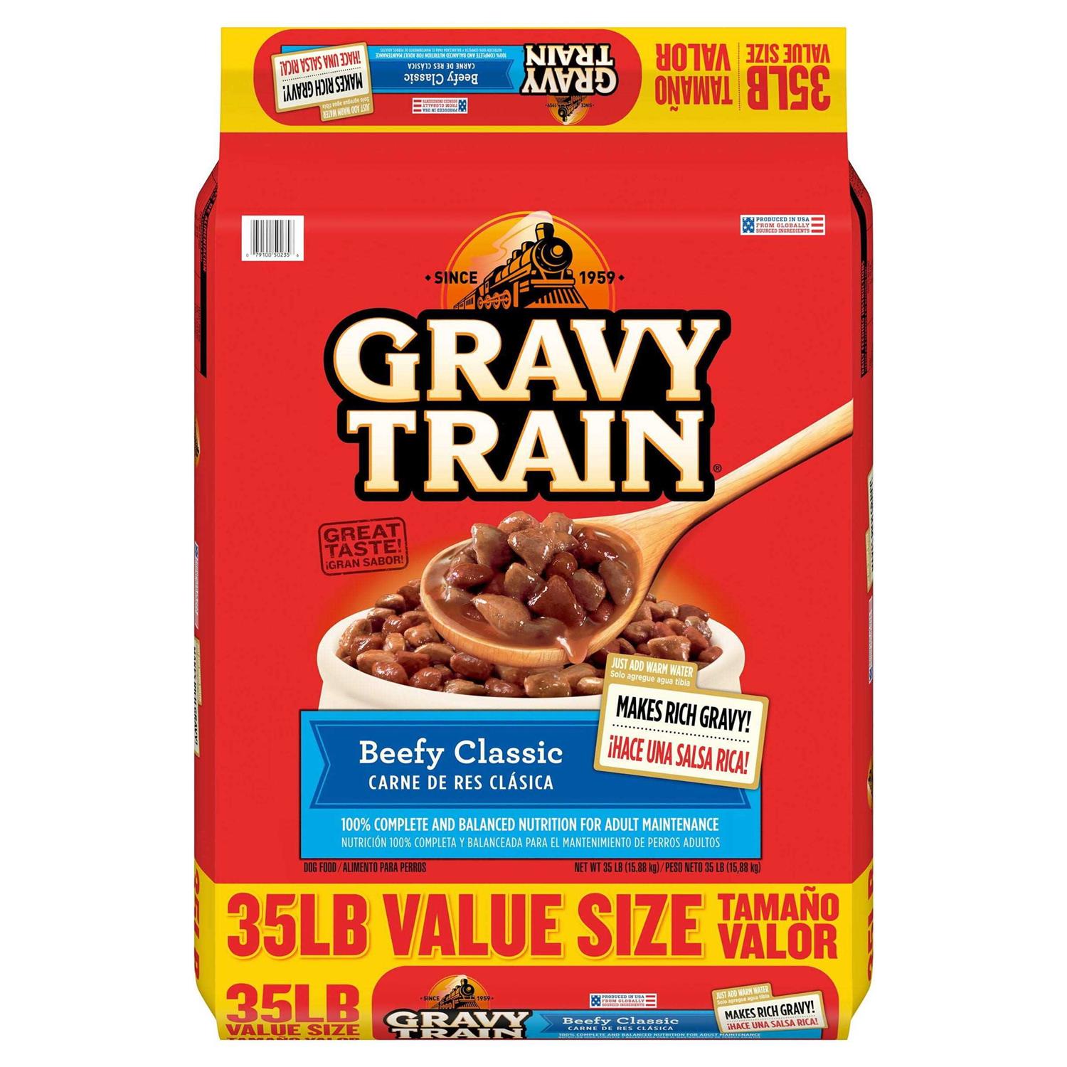 Gravy Train Beefy Classic Dry Dog Food - Healthber