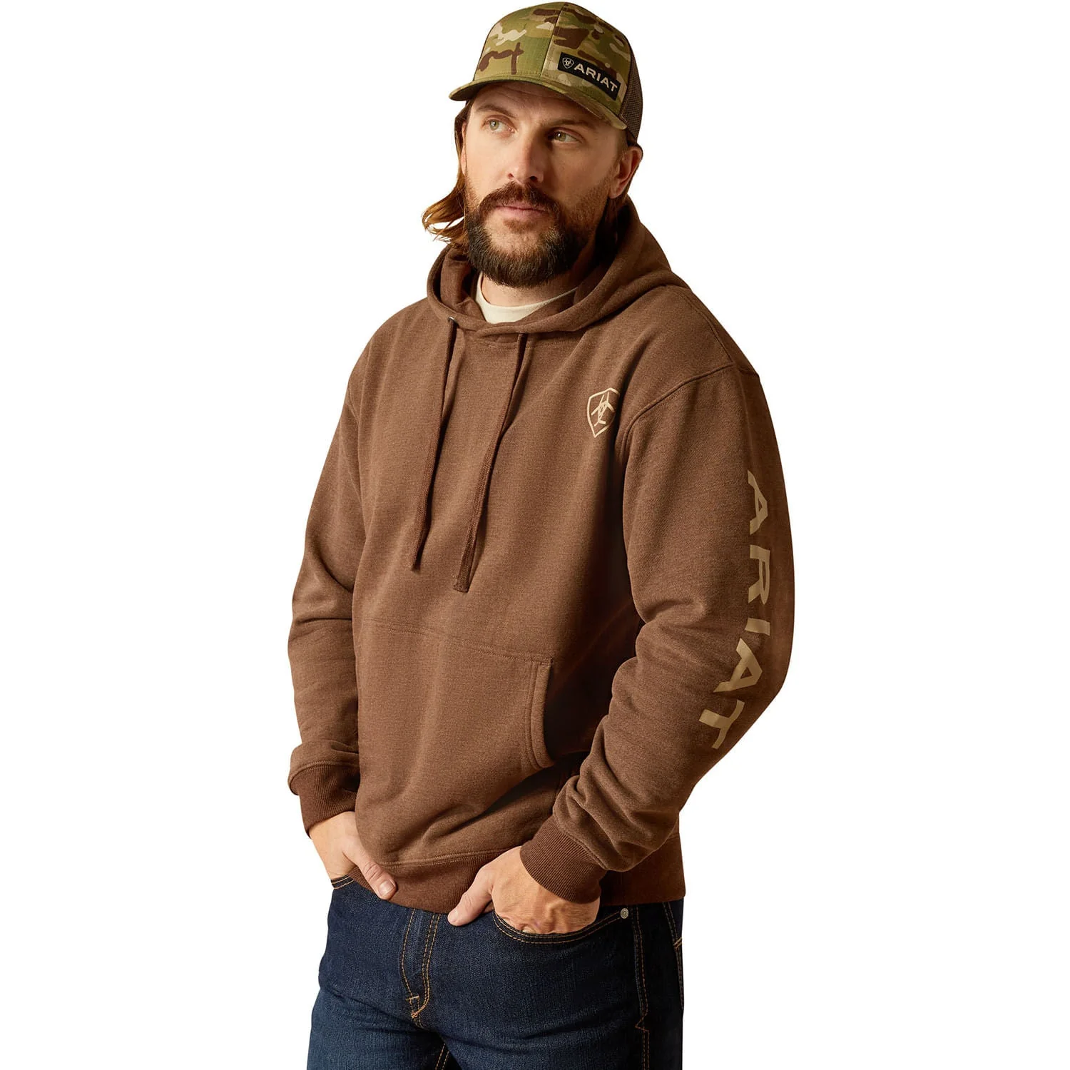 Ariat Men's Logo Hoodie - Healthber