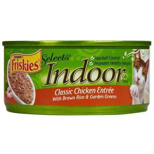 Friskies Classic Indoor Chicken Pate Canned Cat Food - Healthber