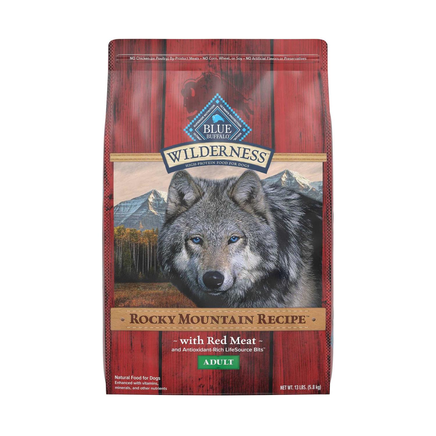 Blue Buffalo Wilderness Rocky Mountain Recipe Dog Food - Healthber