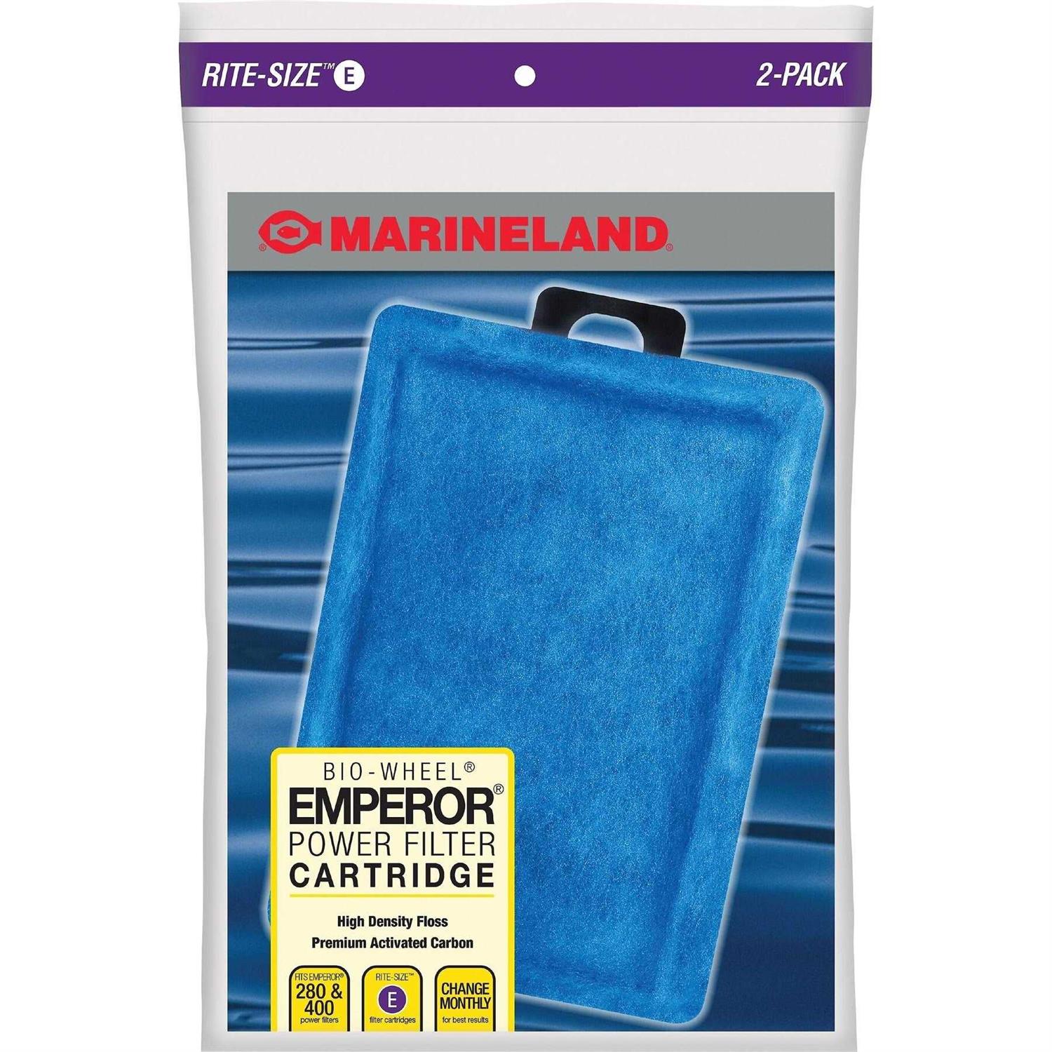Marineland Emperor Power Filter Cartridge Rite-Size E - Healthber