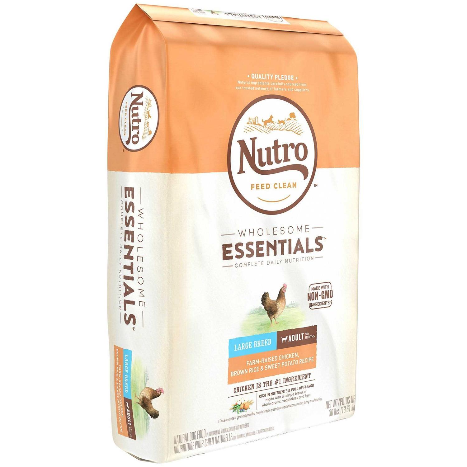 Nutro Natural Choice Large Breed Chicken & Brown Rice Adult Dog Food - Healthber
