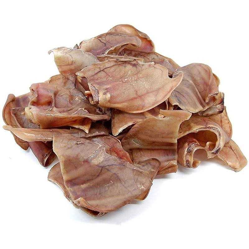 Pets Plus Natural All Natural Jumbo Whole Pig Ears for Dogs - Healthber