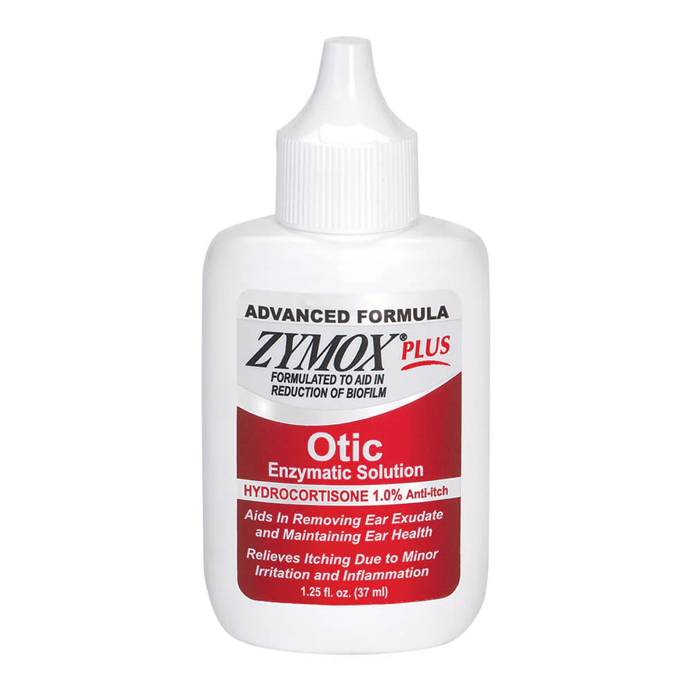 Zymox Advanced Formula PLUS Otic-Hydrocortisone, 1.25 oz - Healthber