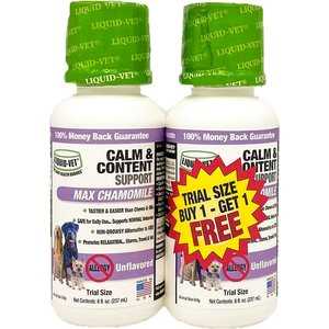 Liquid-Vet K9 Calm and Content Support Dog Formula - Healthber