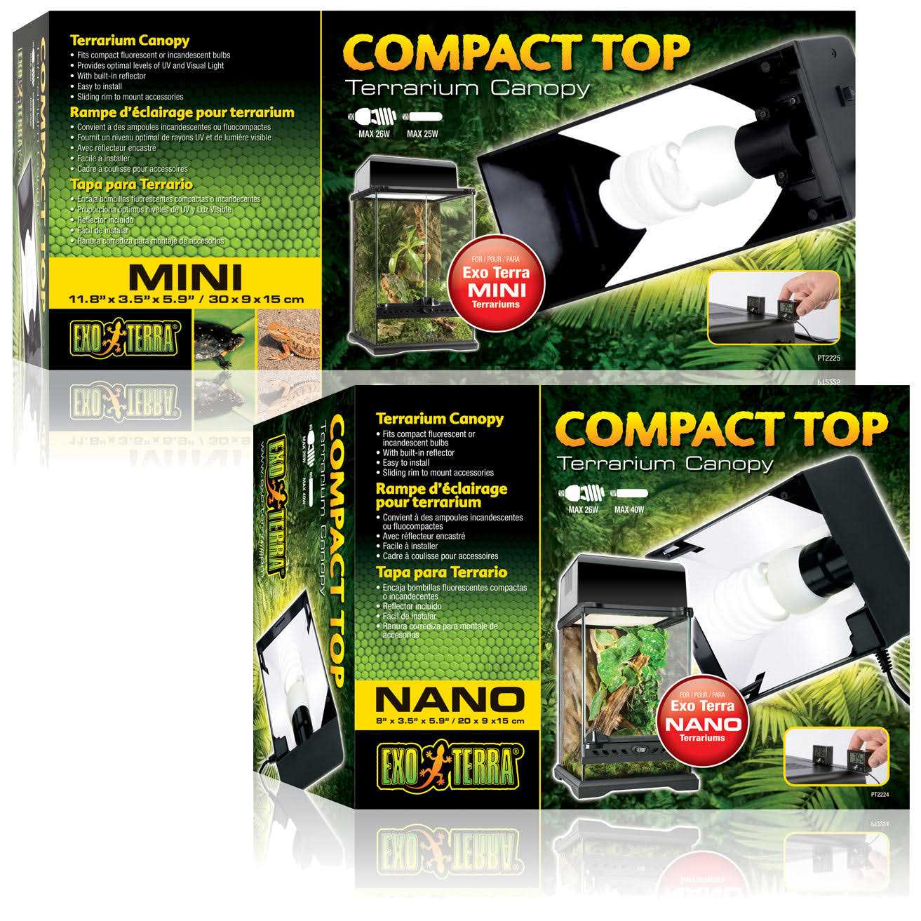 Exo Terra Compact Top - Healthber