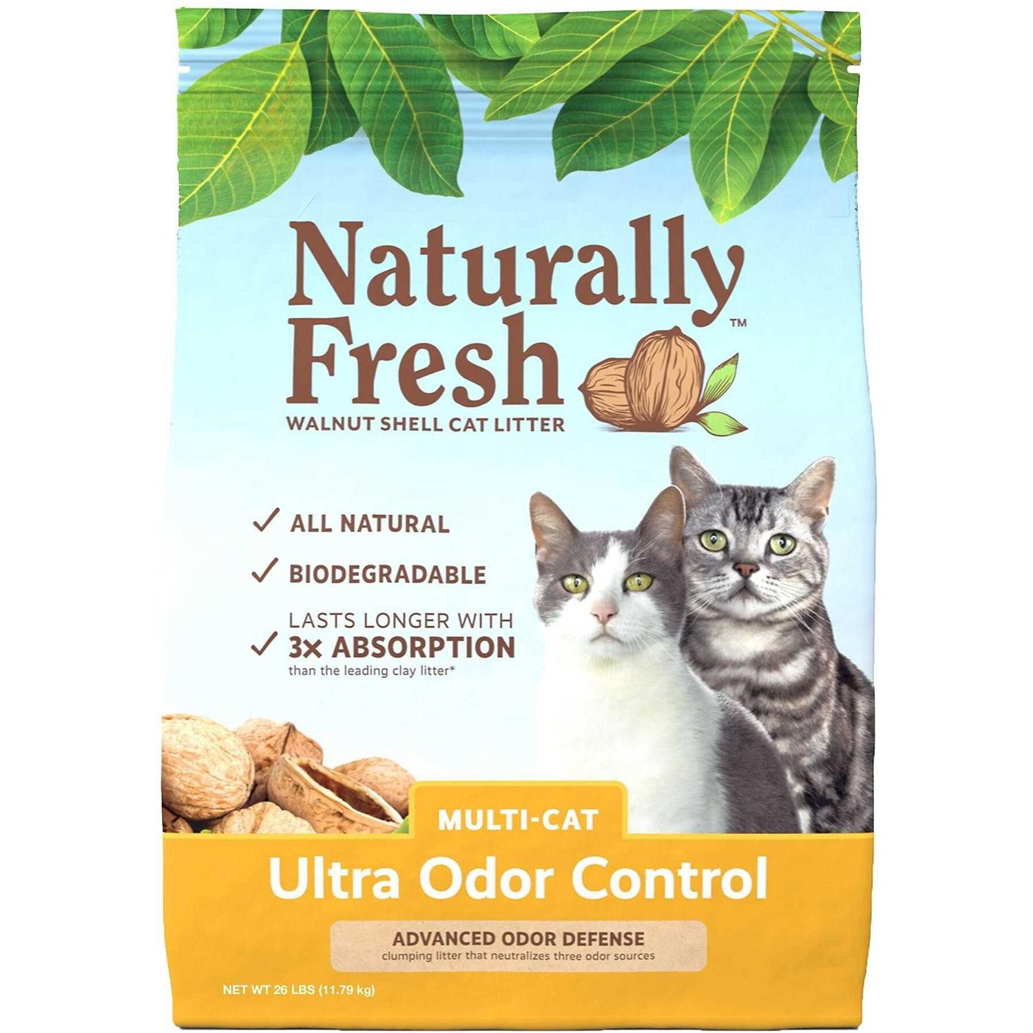 Naturally Fresh Multi-Cat Ultra Odor Control Quick Clumping Cat Litter - Healthber