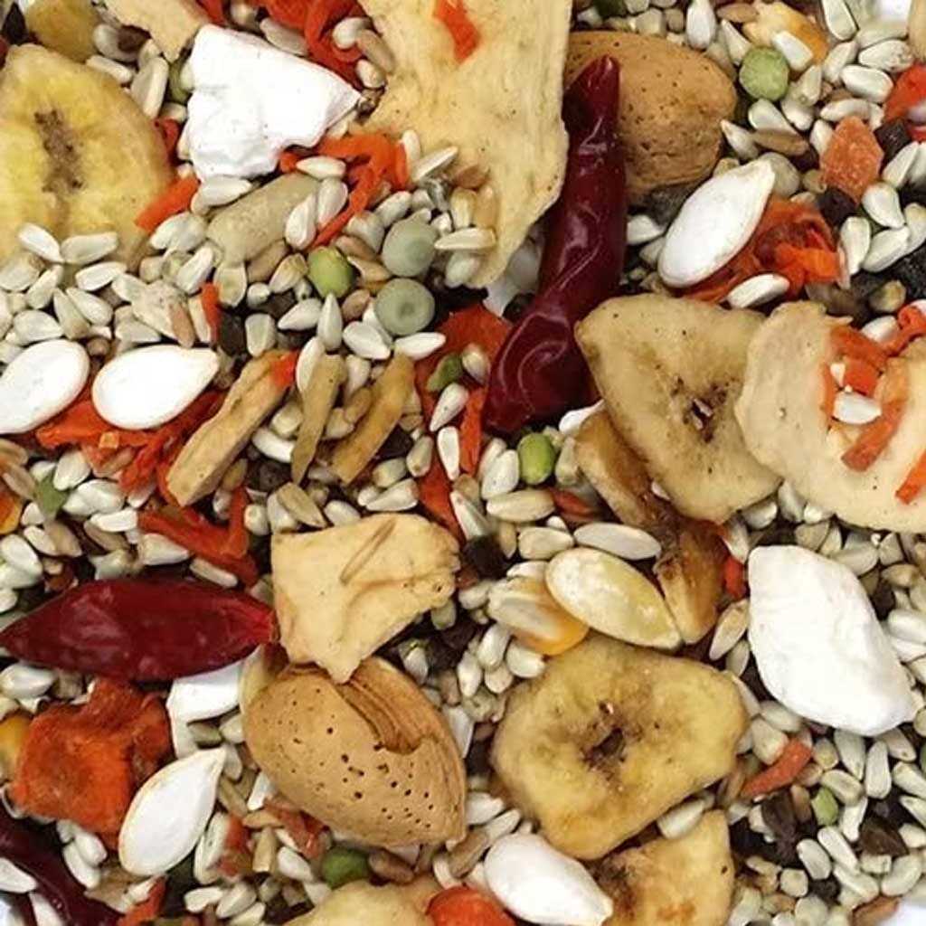 Sweet Harvest Parrot Food No Sunflower Seeds - Healthber
