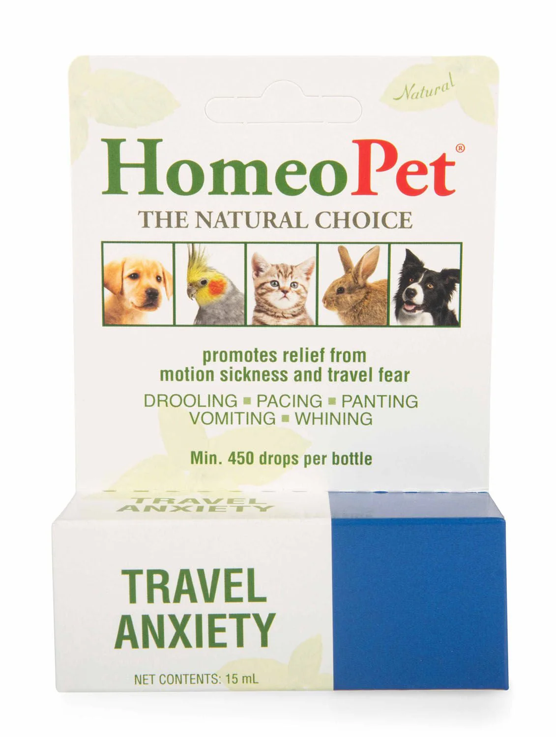 HomeoPet Travel Anxiety, 15 mL - Healthber