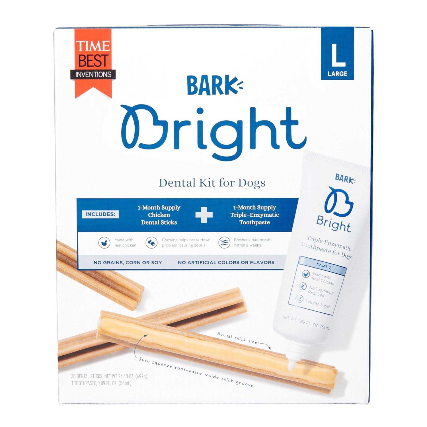 BARK Bright Dental Kit for Dogs - Healthber