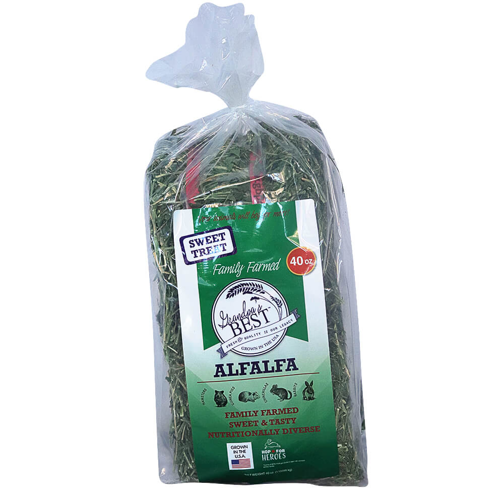Grandpa's Best Alfalfa Hay Bale - Healthber