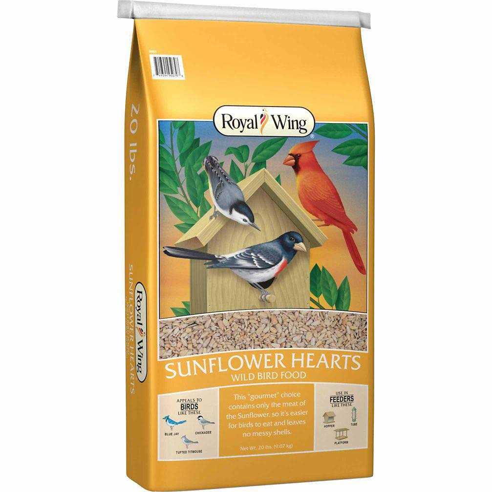Royal Wing Sunflower Heart Bird Food - Healthber