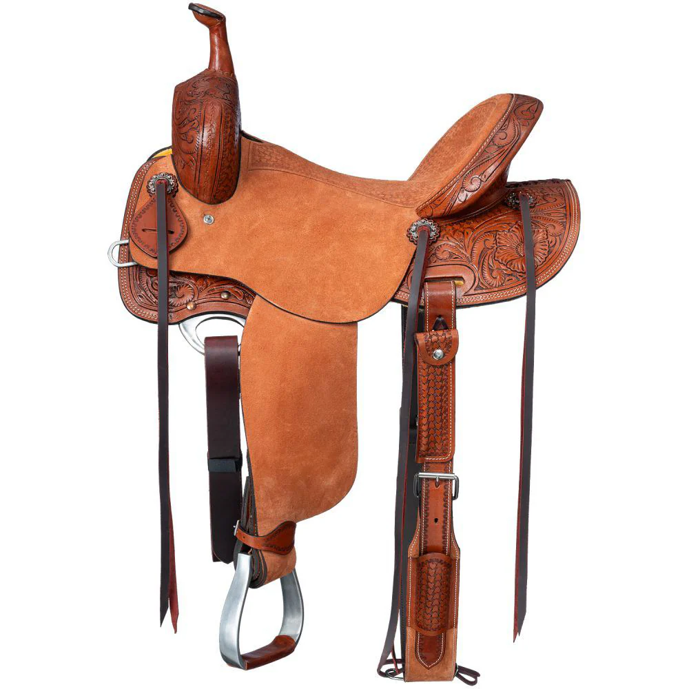 Silver Royal Bell Rock Barrel Saddle - Healthber