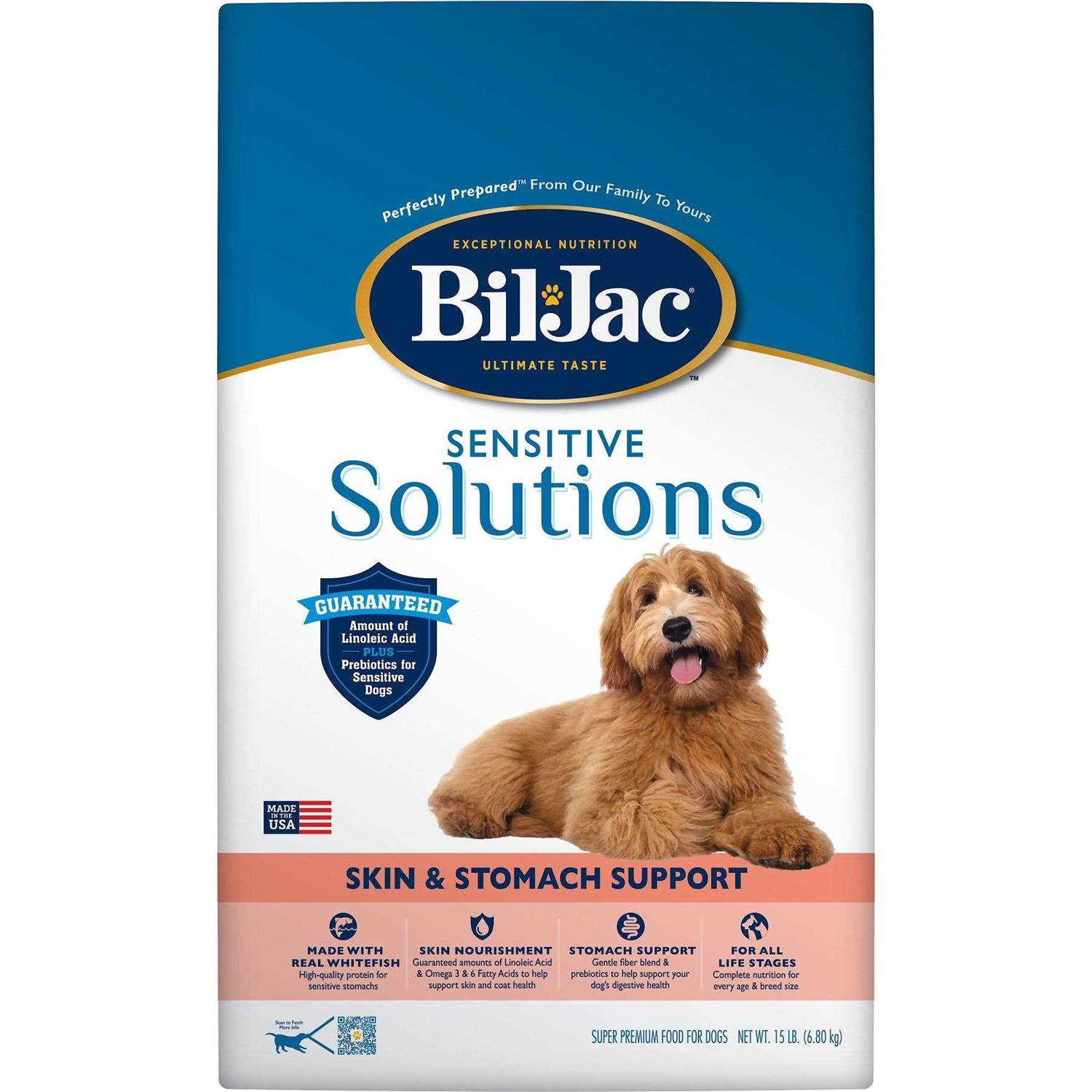 Bil Jac Sensitive Solutions Dog Food - Healthber