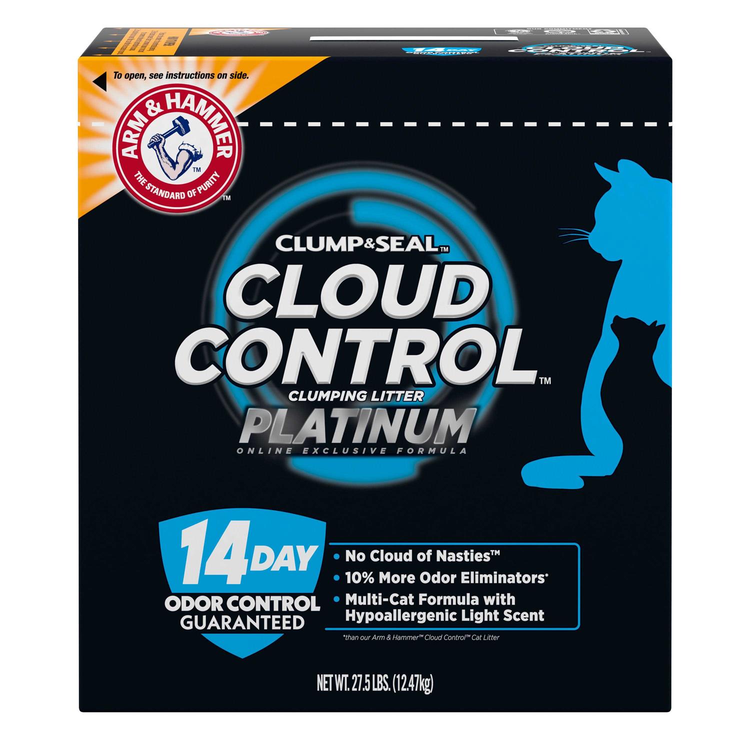Arm & Hammer Cloud Control Platinum Clumping Cat Litter - Healthber