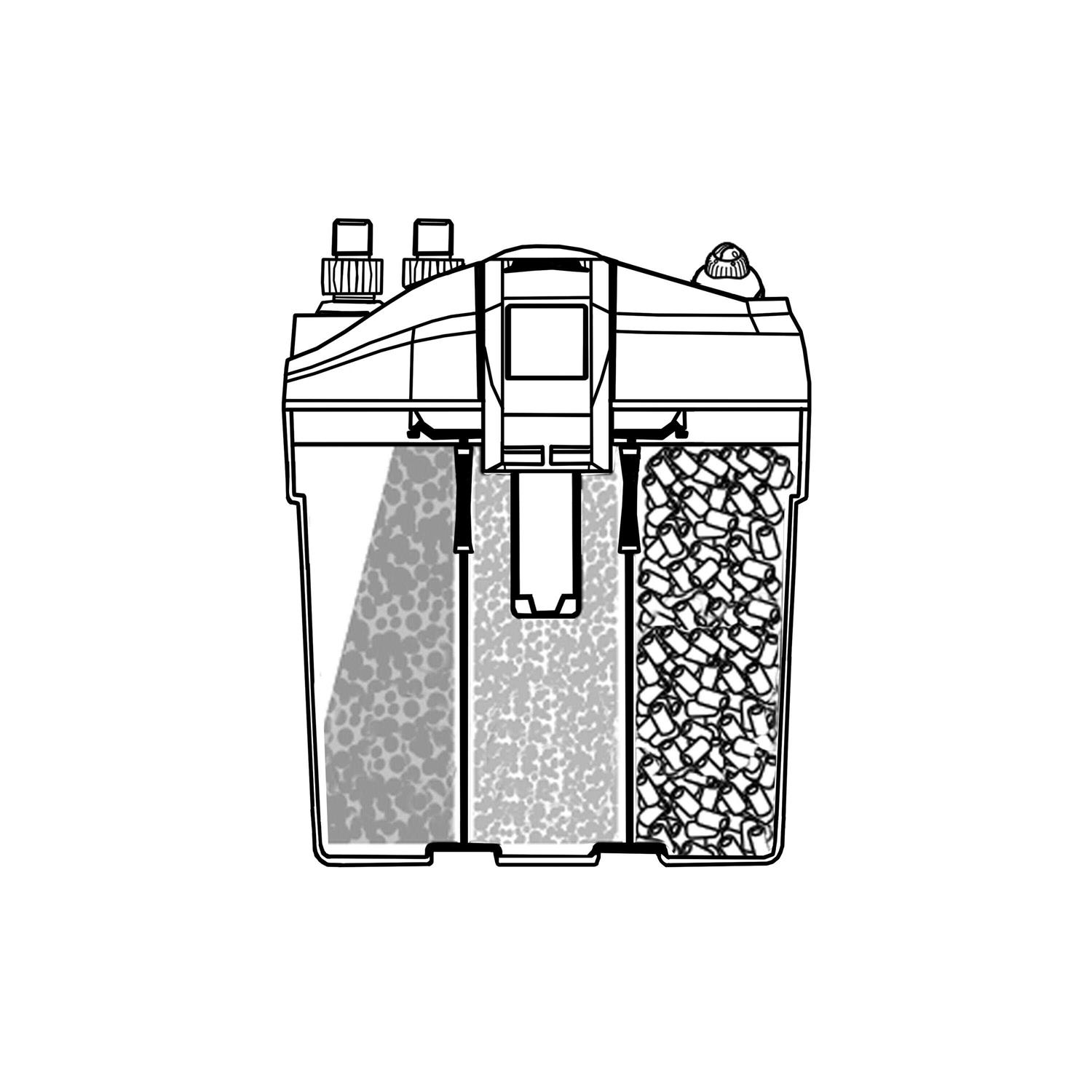 Oase FiltoSmart Thermo External Filter 100 - Healthber