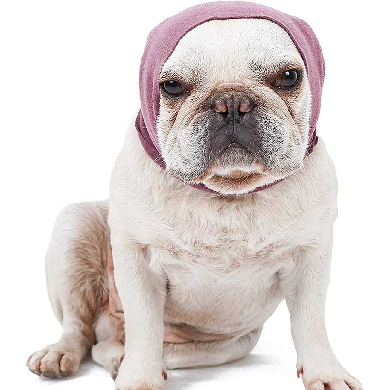 N B Dog Ears Cover for Bathing Drying and Grooming, Pet Hood for Anxiety Relief and Calming, Dog Ear Protector, Snood and Head Wear - Healthber