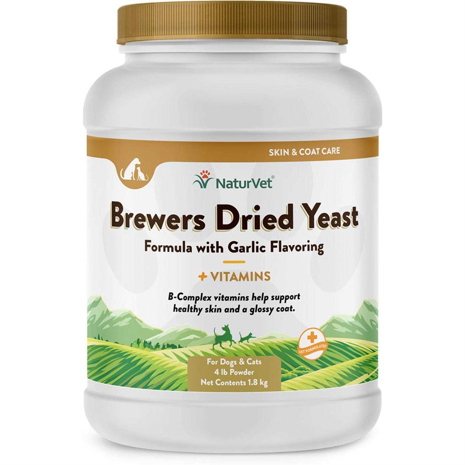 NaturVet Brewer’s Yeast & Garlic Powder - Healthber