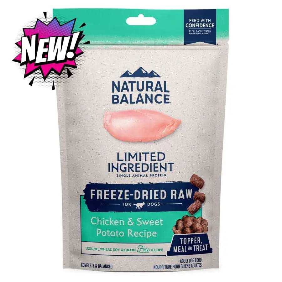 Natural Balance Limited Ingredient Beef & Brown Rice Freeze-Dried Dog Food - Healthber