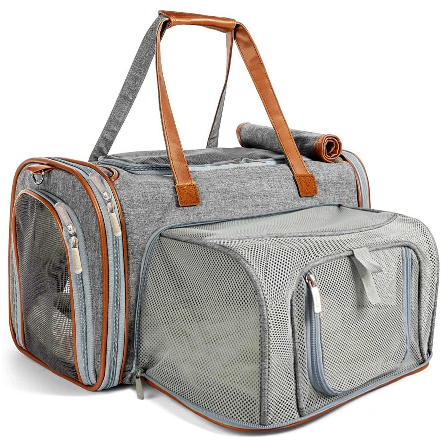 Gold Series Expandable Airline Approved Pet Carrier Mr. Peanut&s - Healthber