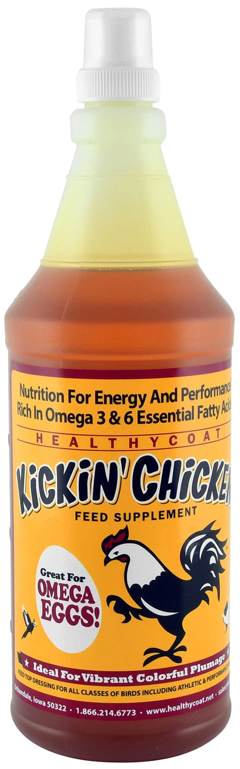HealthyCoat Kickin' Chicken Feed Supplement - Healthber
