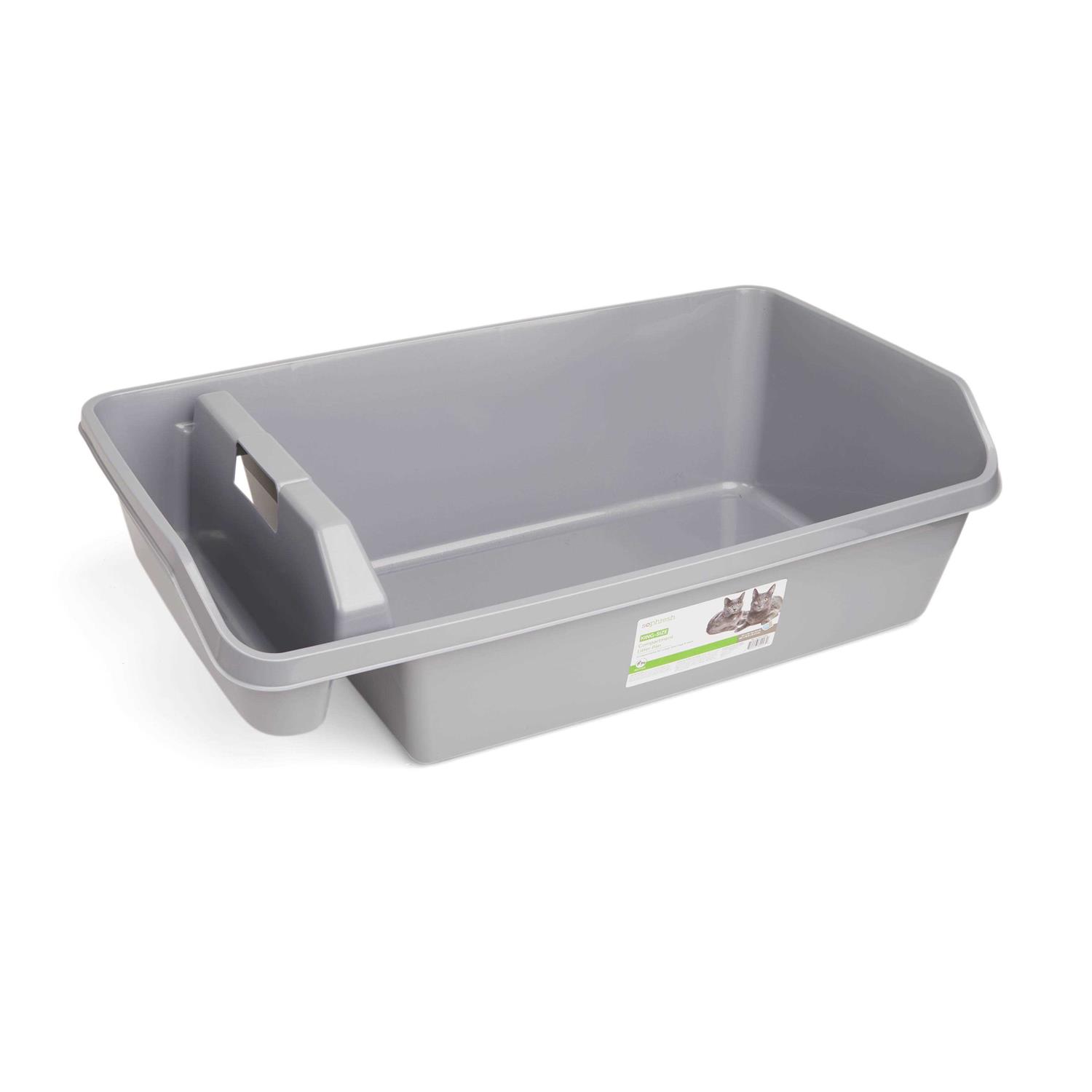 So Phresh King-Size Compartment Cat Litter Pan - Healthber