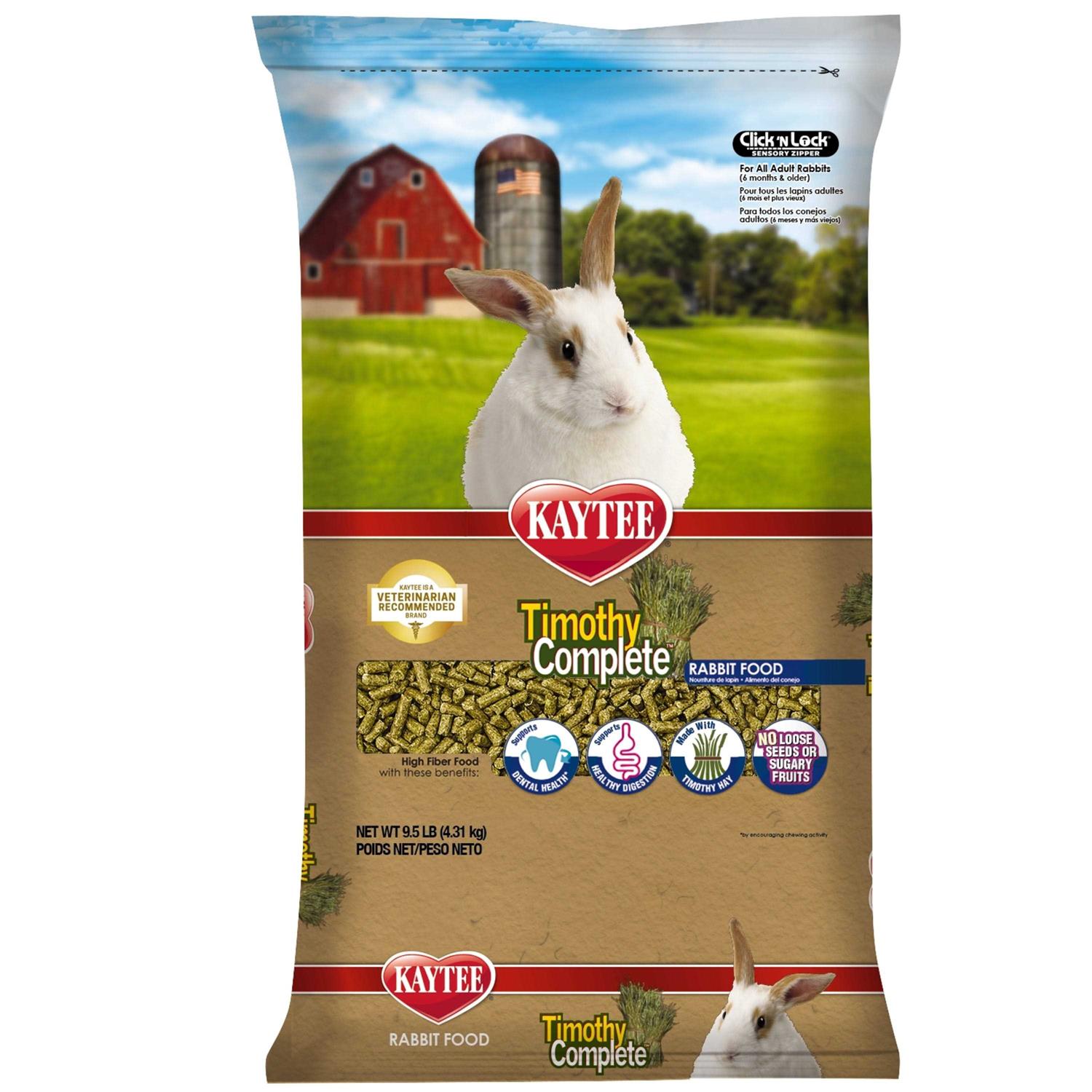 Kaytee Timothy Complete Rabbit Food - Healthber
