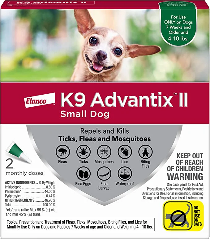 K9 Advantix II Flea and Tick Prevention for Dogs - Healthber