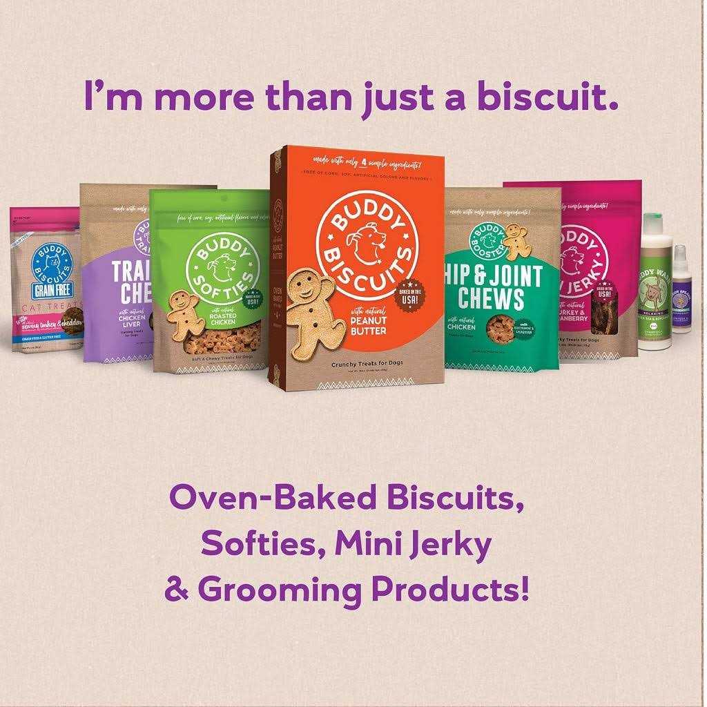 Buddy Biscuits Crunchy Assorted Flavors Dog Treats - Healthber