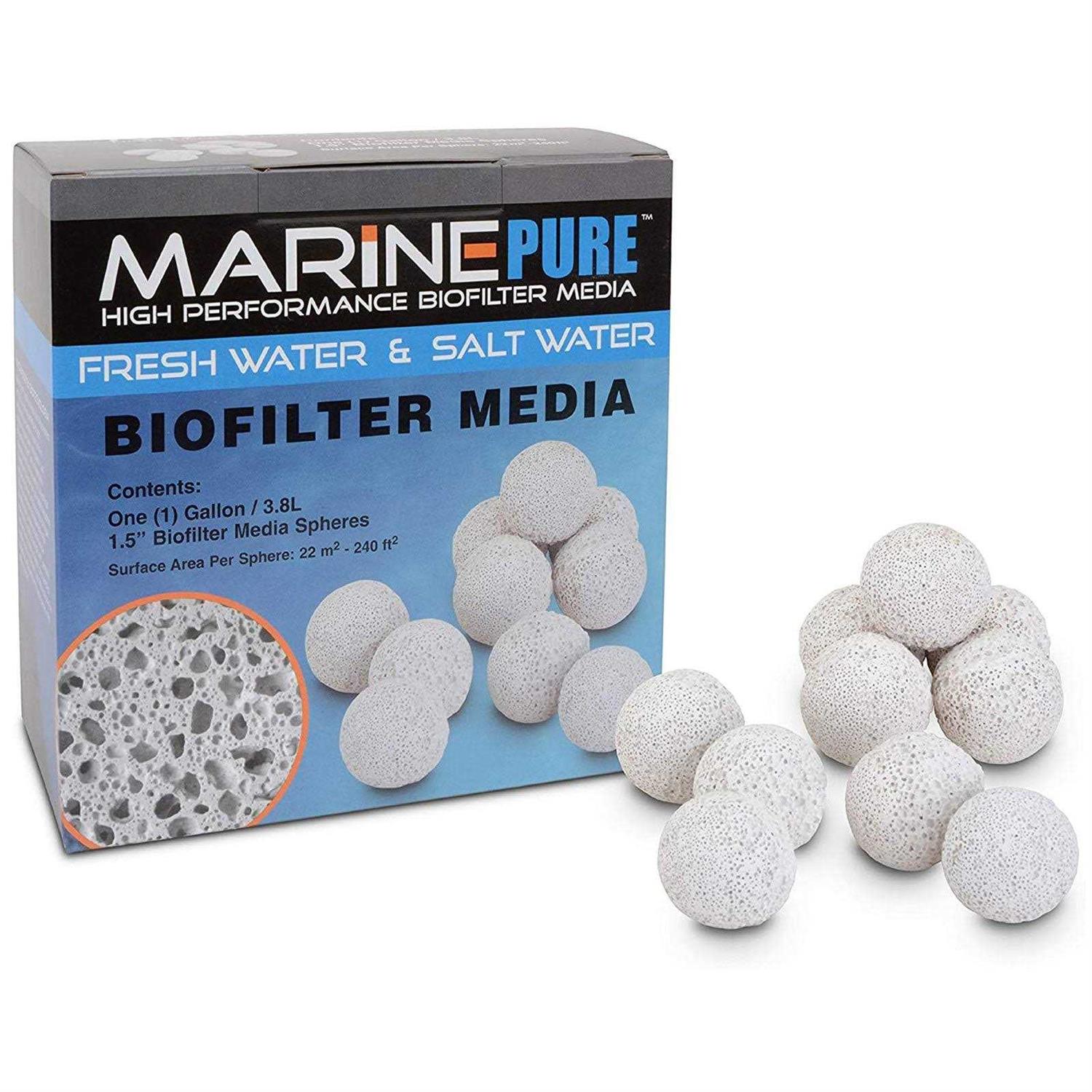 MarinePure Biofilter Media Spheres - Healthber