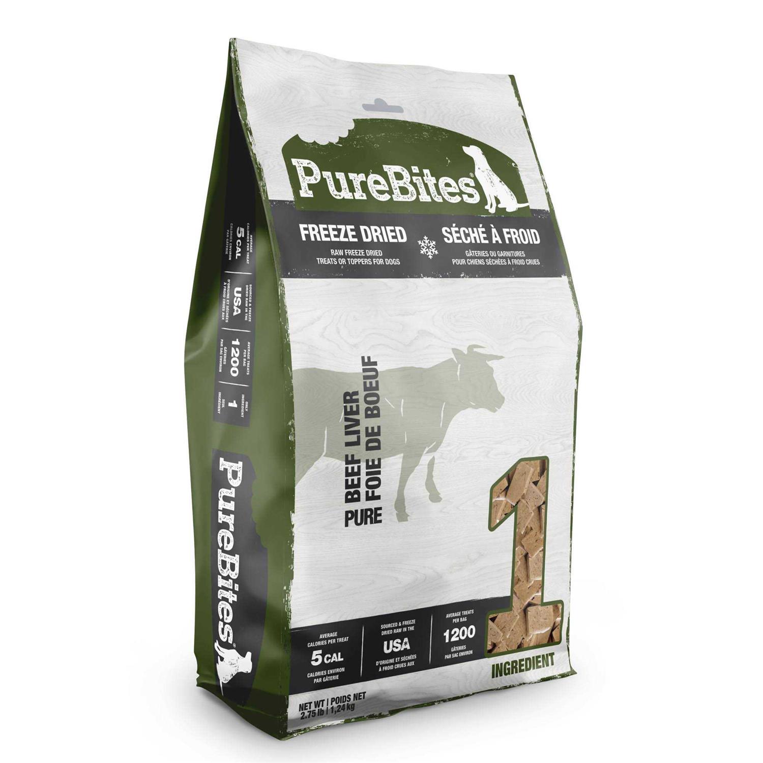 PureBites Beef Liver Freeze Dried Dog Treats - Healthber