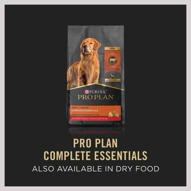 Purina Pro Plan Savory Beef & Rice Wet Dog Food - Healthber
