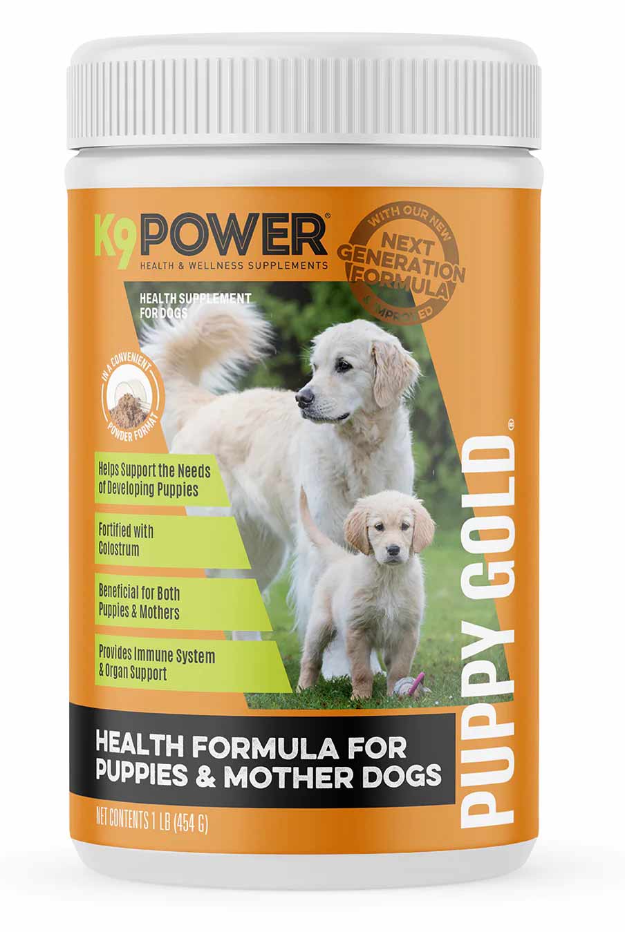 K9 Power Puppy Gold Health Formula for Puppies & Mother Dogs - Healthber
