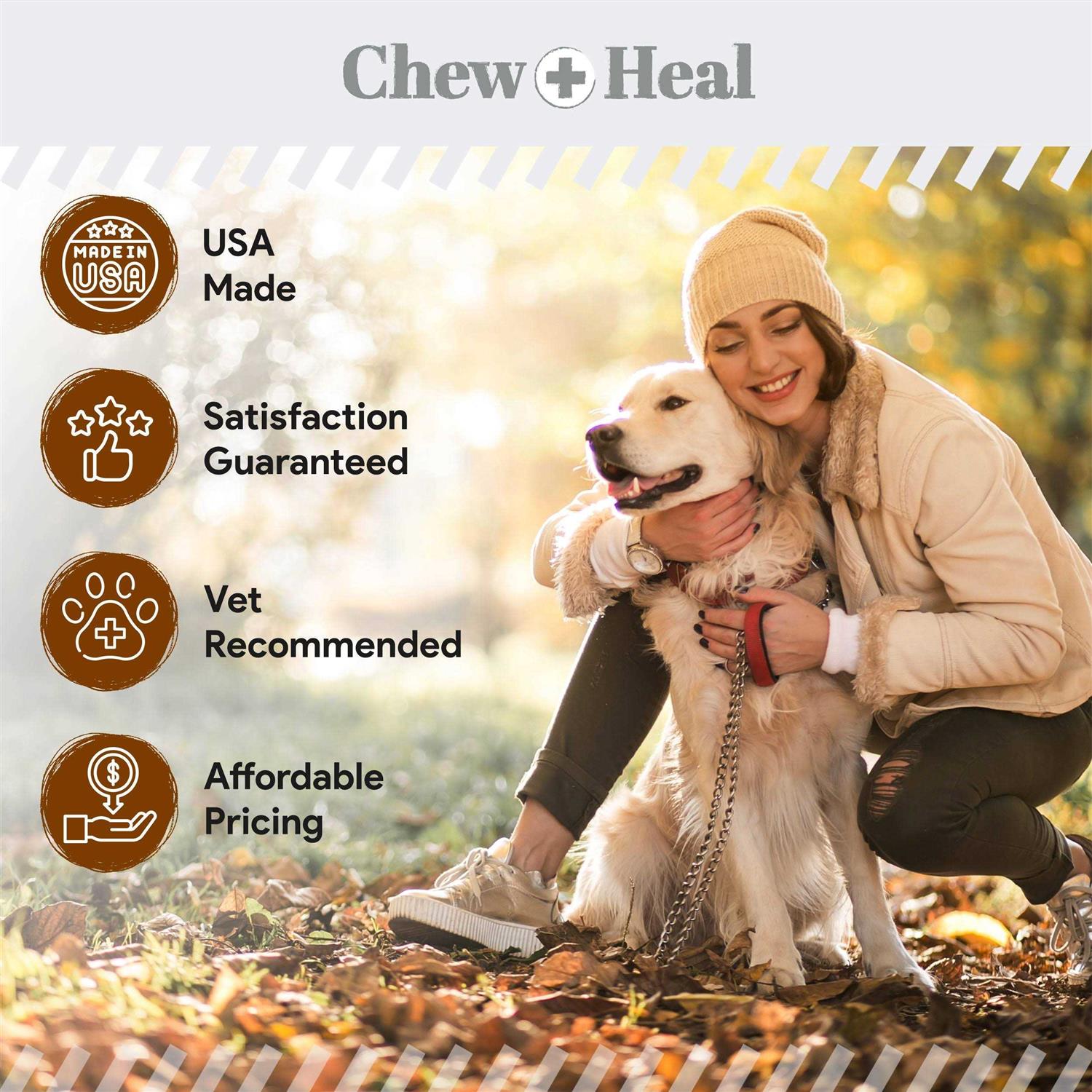 Chew + Heal Stop The Poo Chew - Healthber