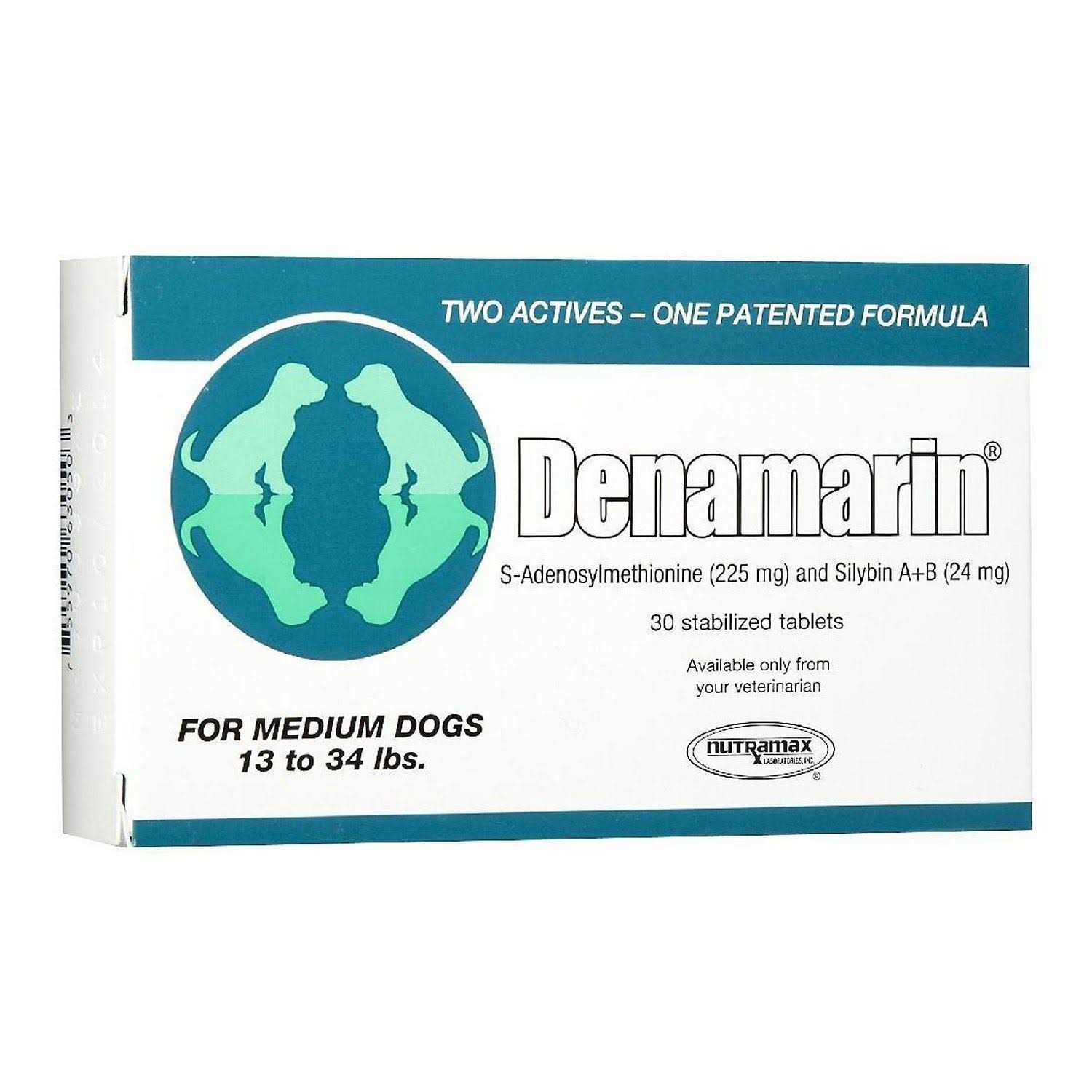 Nutramax Denamarin Liver Health Supplement for Medium Dogs - Healthber
