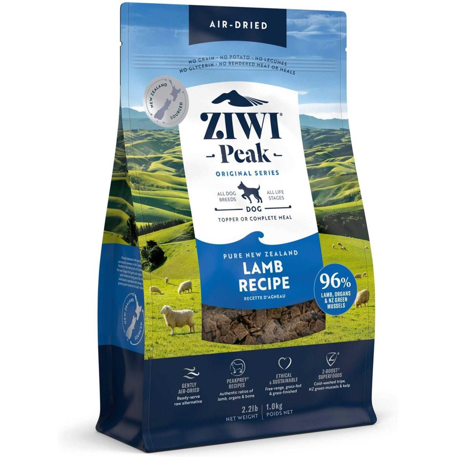 Ziwi Peak Air Dried Lamb Dog Food - Healthber