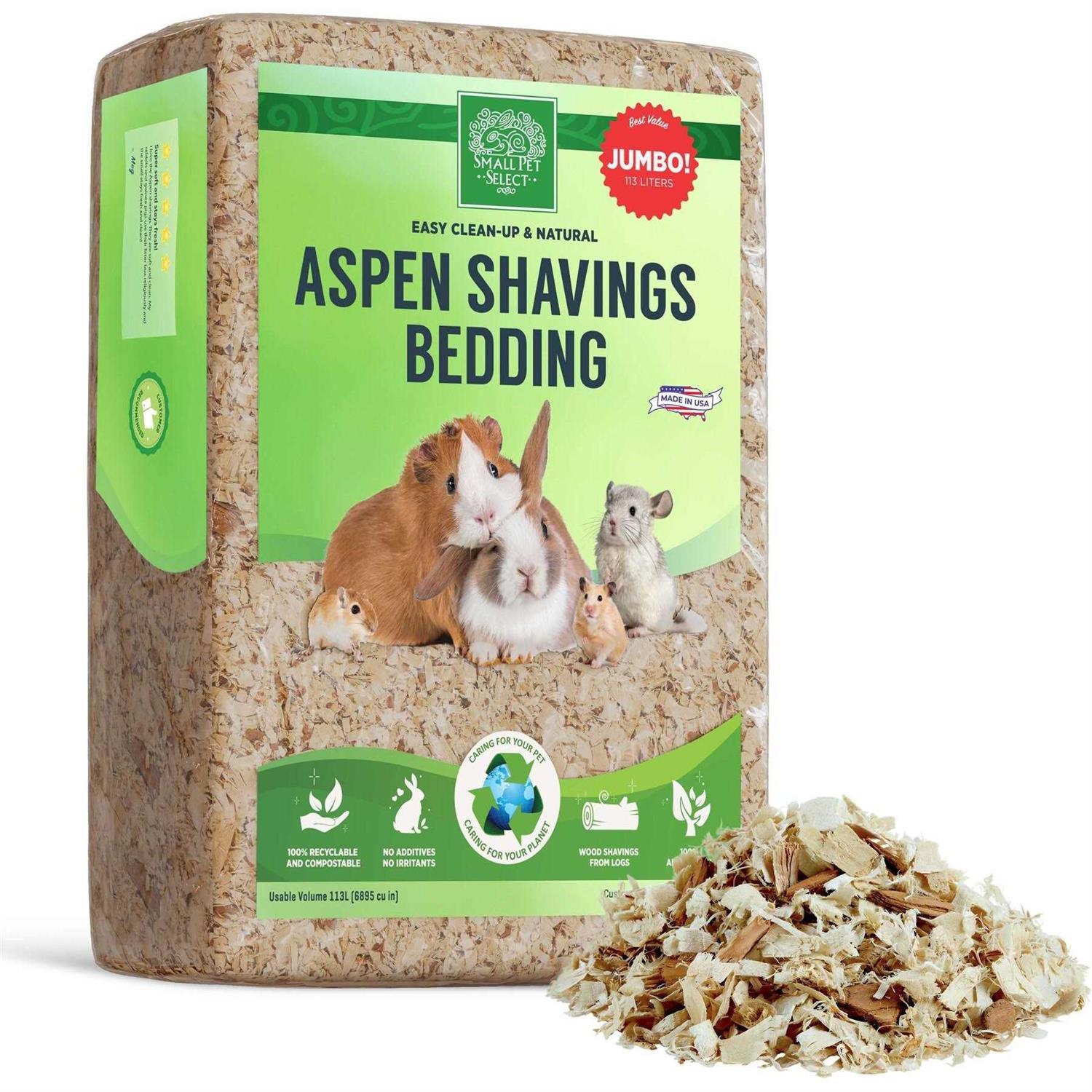 Small Pet Select Aspen Bedding - Healthber