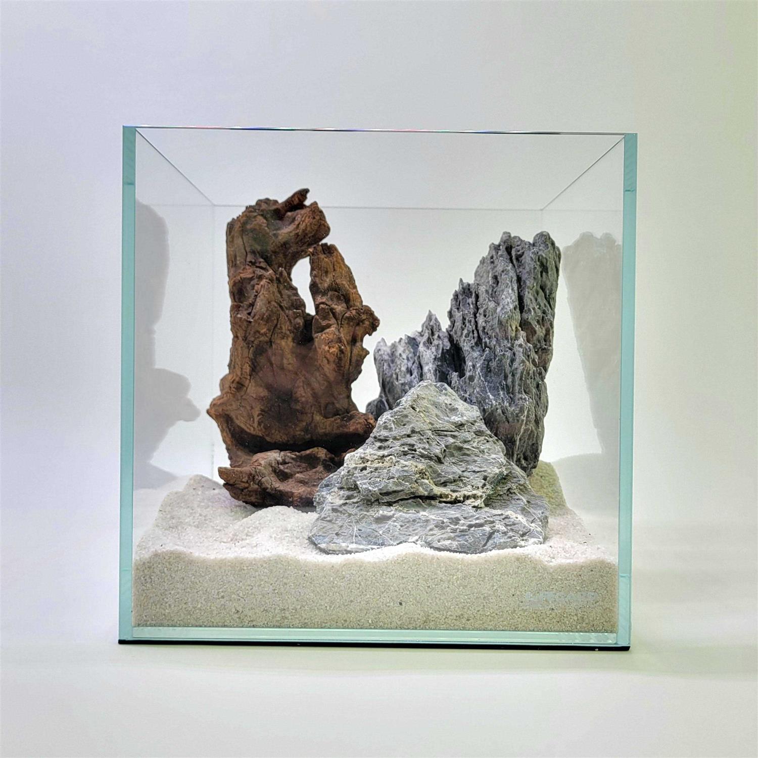 Lifegard Nano Cube Low Iron Ultra Clear Glass Tank - Healthber