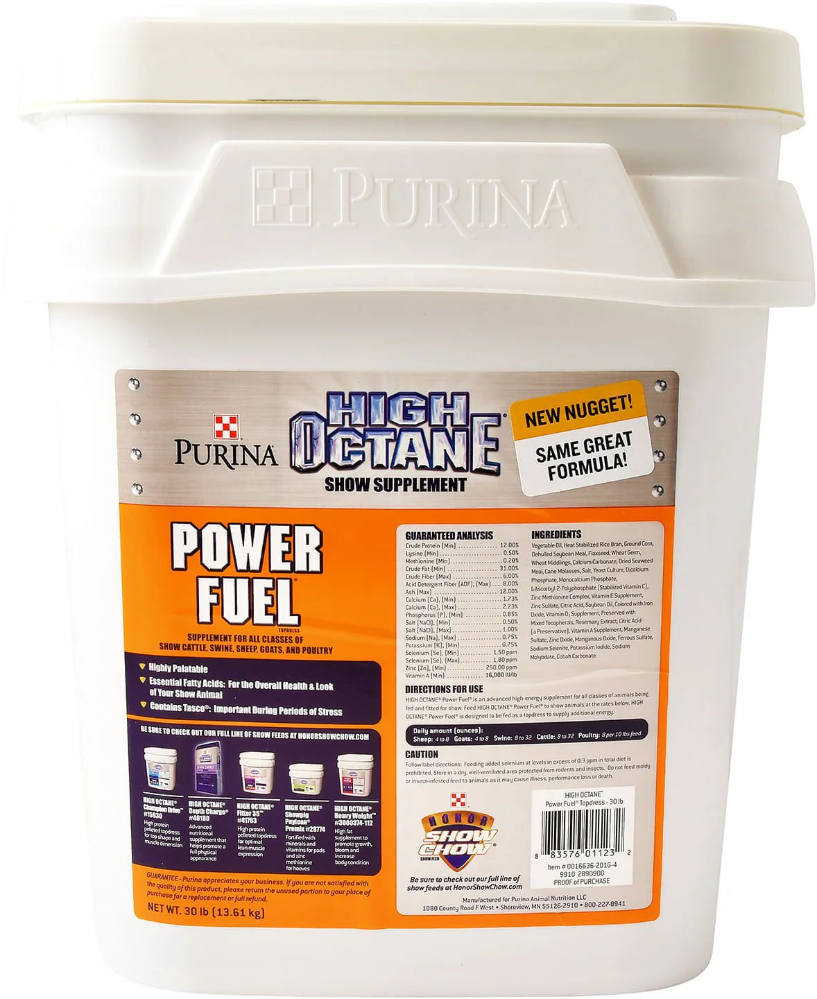 Purina High Octane Power Fuel Show Animal Supplement - Healthber